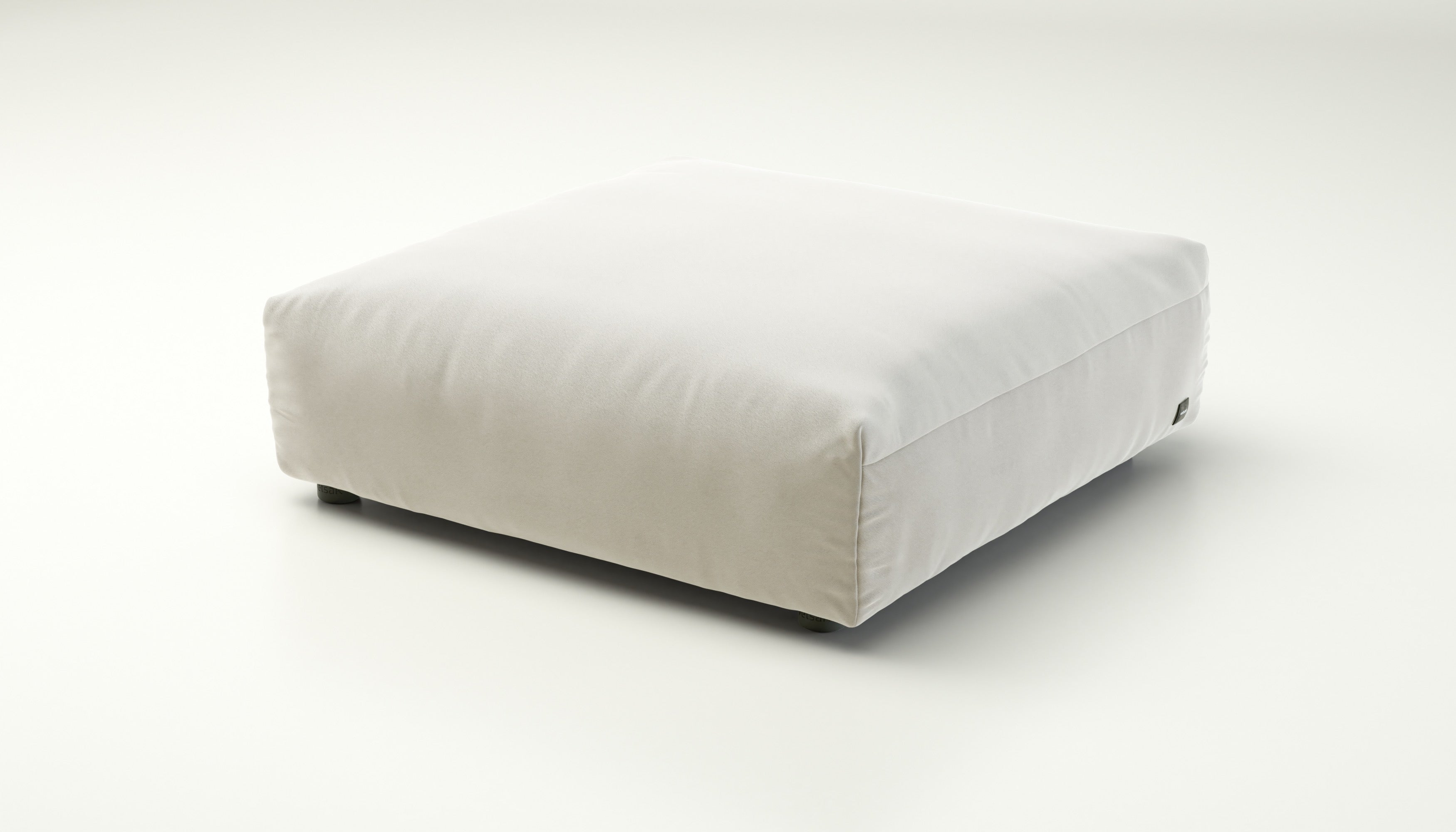 Vetsak XL Seat 105x105 cm in Suave Clay – großes Modul in Terracotta-Samt