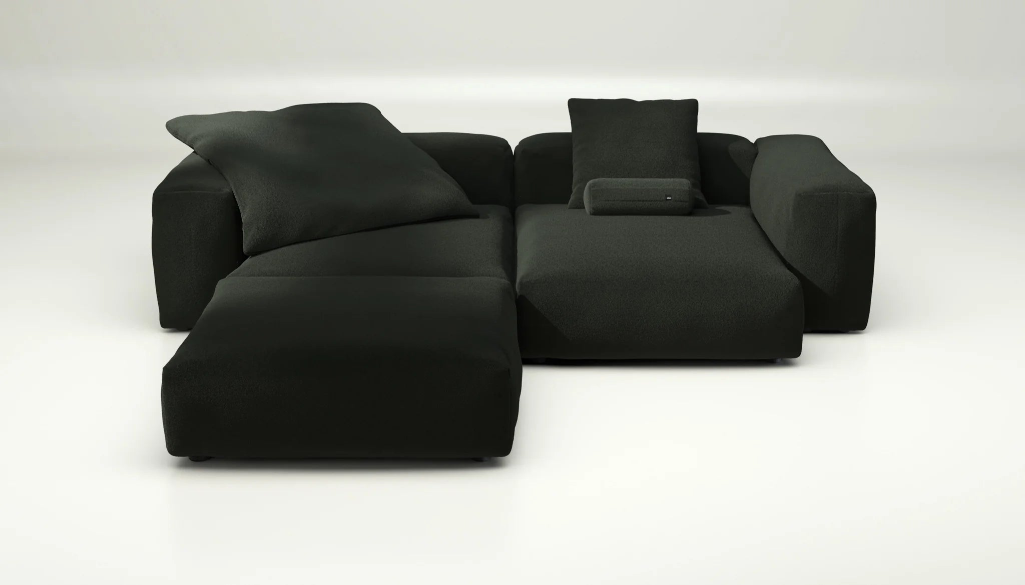 Loop Loop Mousse Sofa mit Kissen – Vetsak SET 03 für weichen Lounge-Komfort