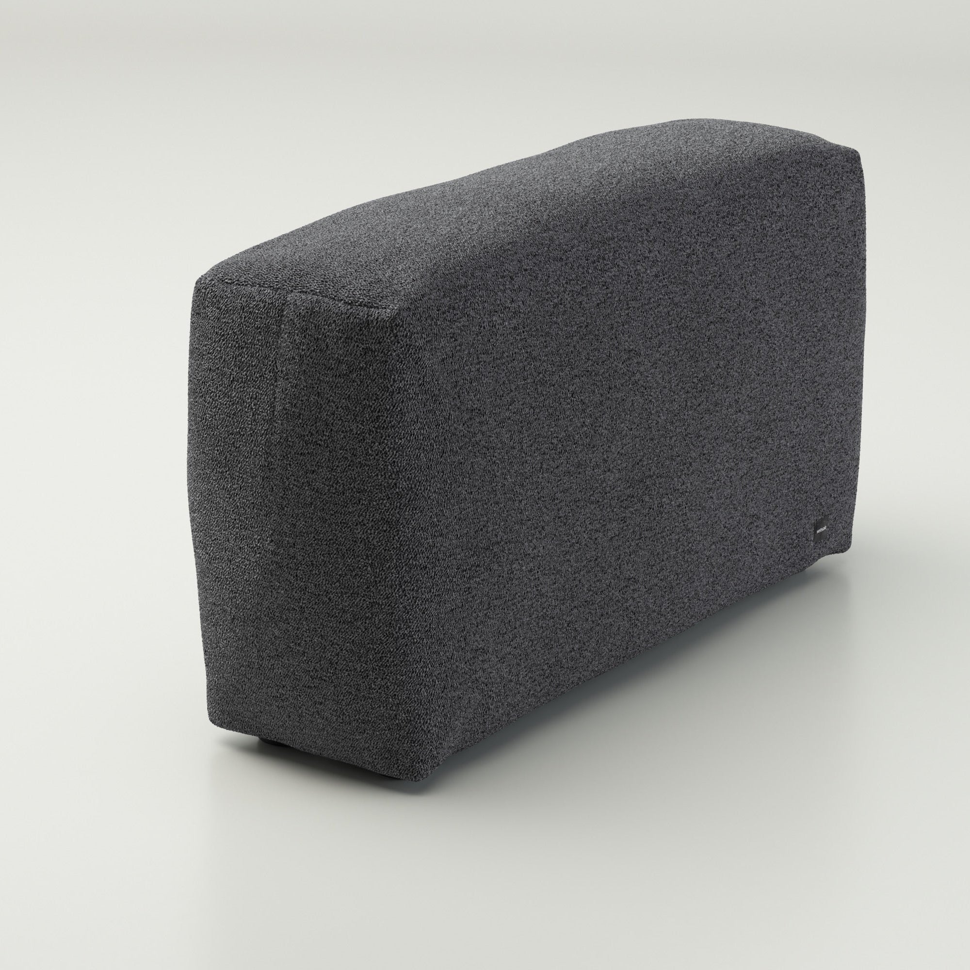 Sofa Seitenteil Vetsak Large 105x31 cm Loop Loop Anthracite – voluminöser Lounge-Abschluss in Anthrazit