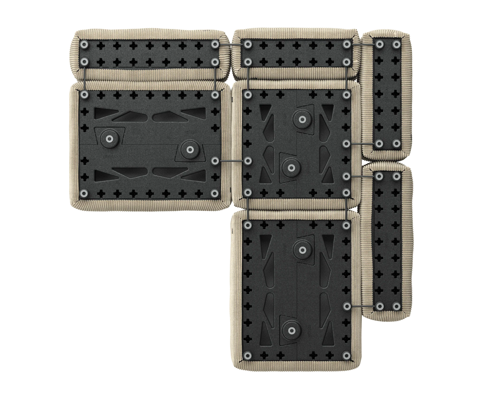 VELORS DE CORDE MODULAIRE - L