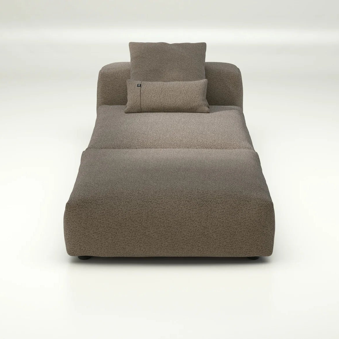 Sofa Set 07 von Vetsak in Loop Loop Taupe mit Kissen – stilvoll & gemütlich