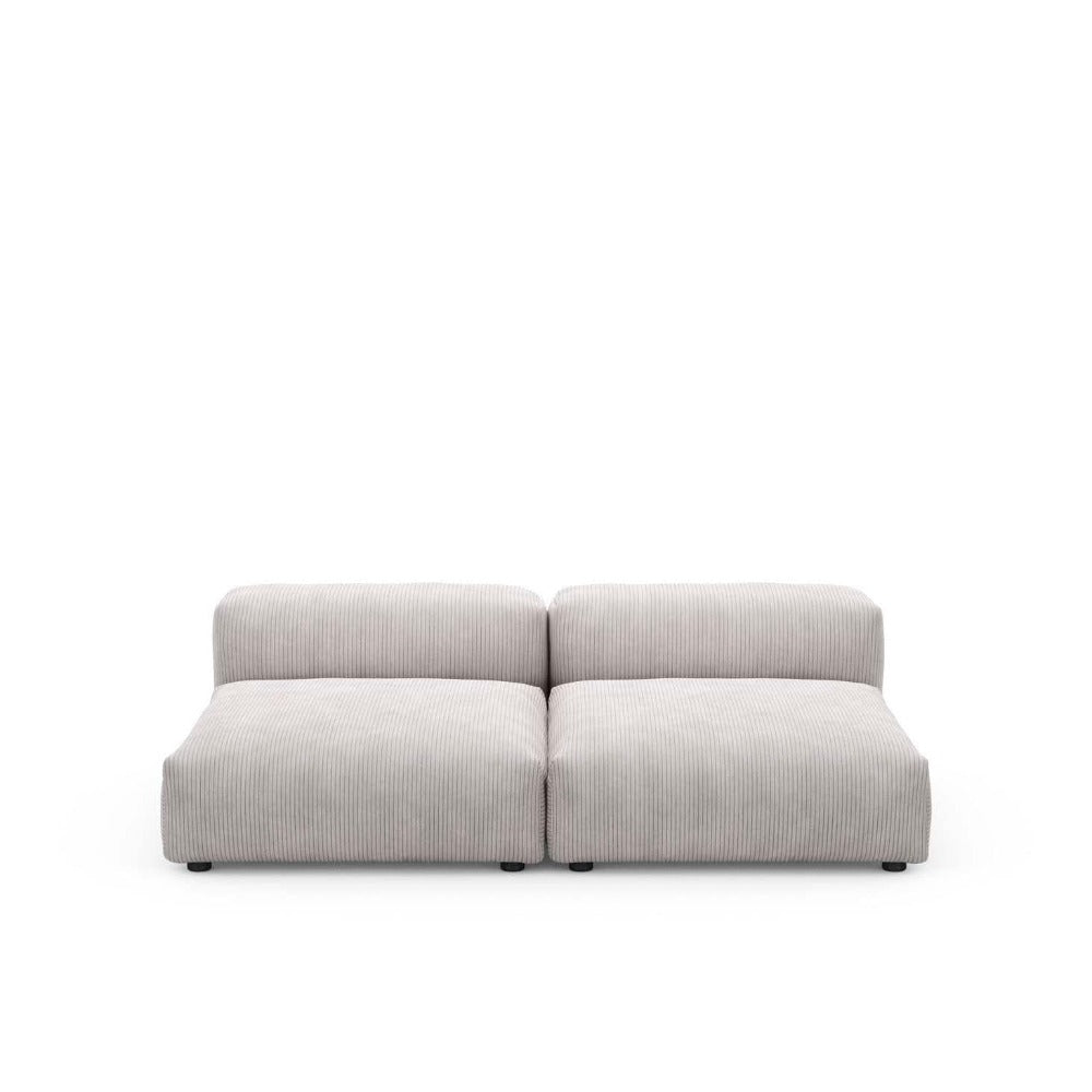 Modular Lounge Cord Velours  - 2-seater