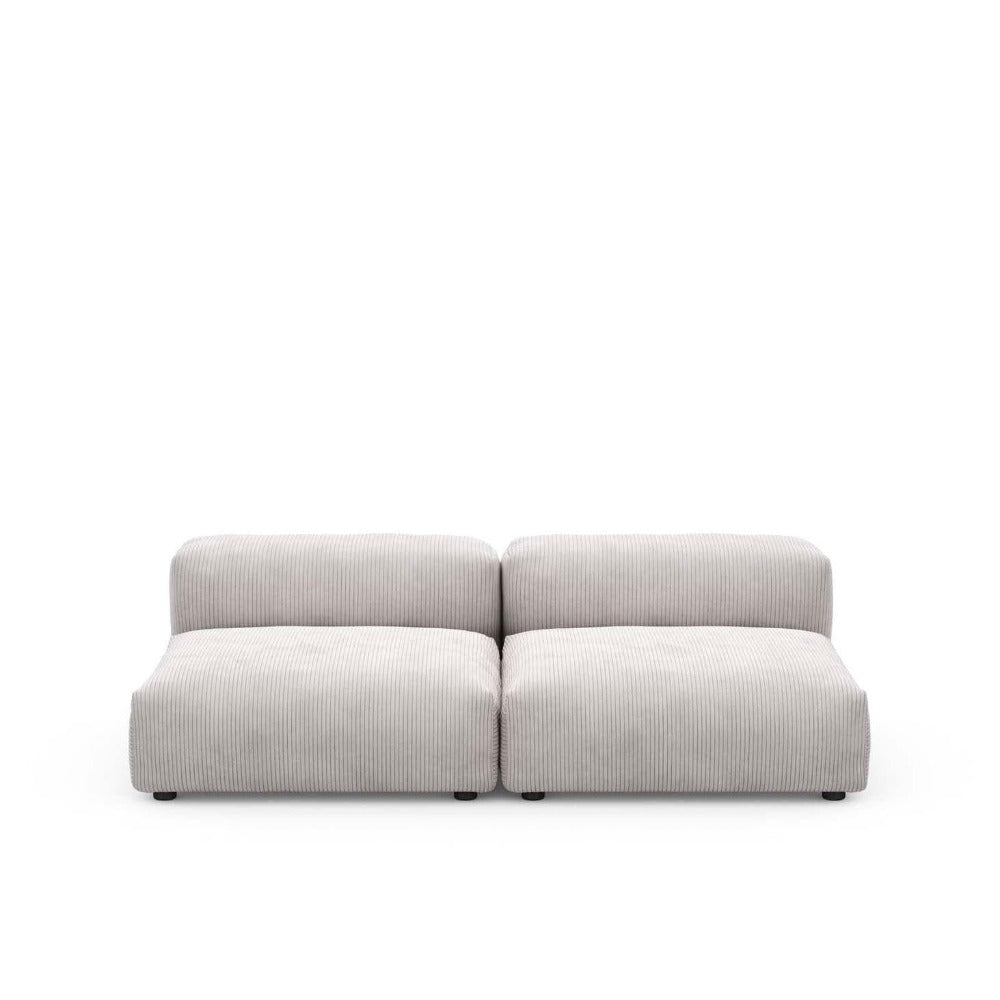 Modular Lounge Cord Velours  - 2-seater