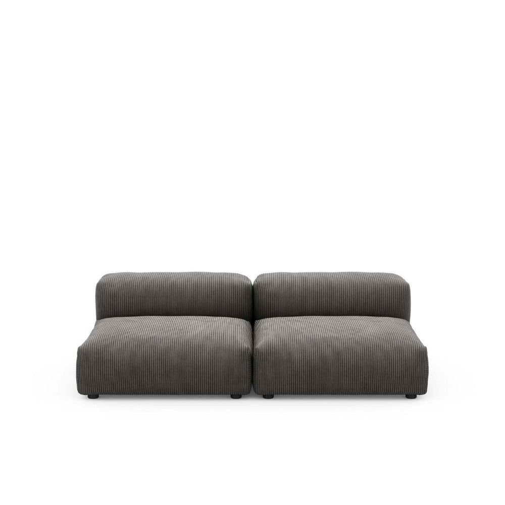 Modular Lounge Cord Velours  - 2-seater