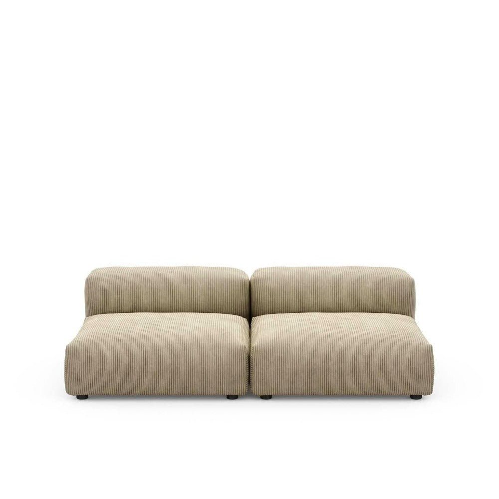 Modular Lounge Cord Velours  - 2-seater