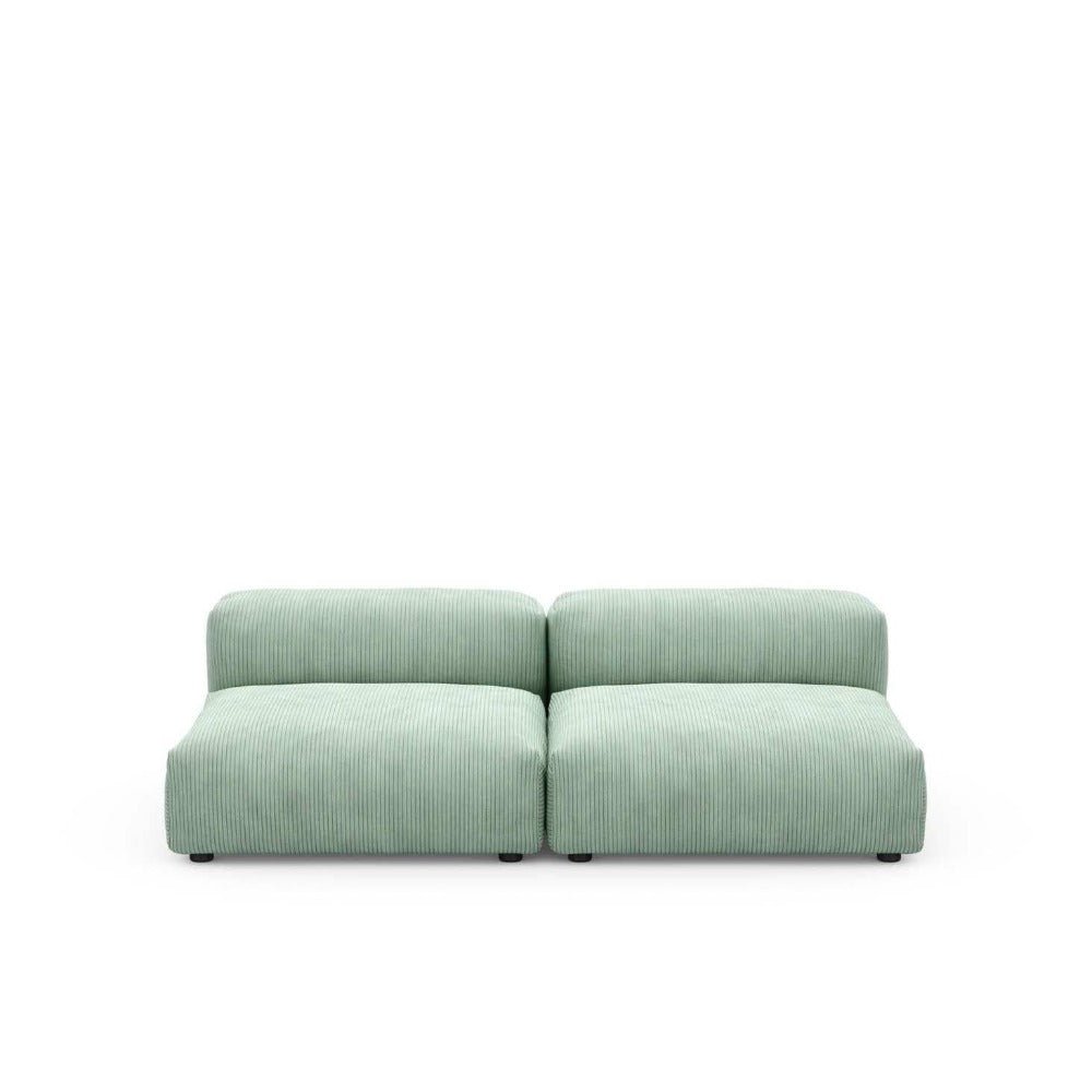 Modular Lounge Cord Velours  - 2-seater