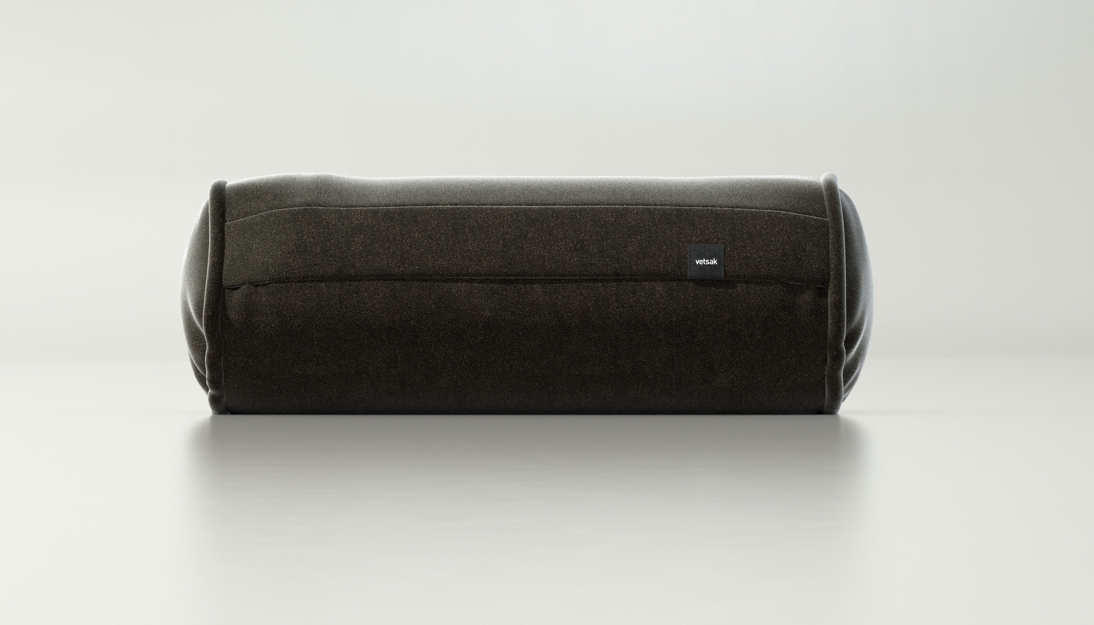 Noodle Pillow in Suave Anthracite – weich, formstabil und elegant dunkel