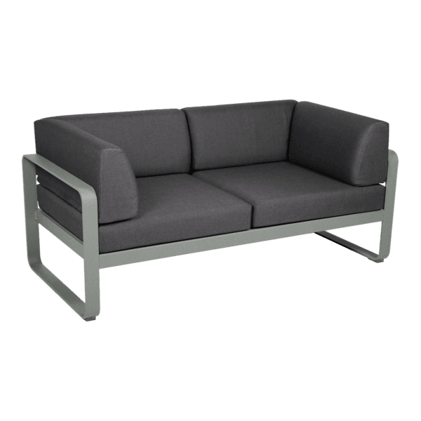 Gartensofa BELLEVIE - 2-Sitzer mit Seitenkissen - Original Homestories