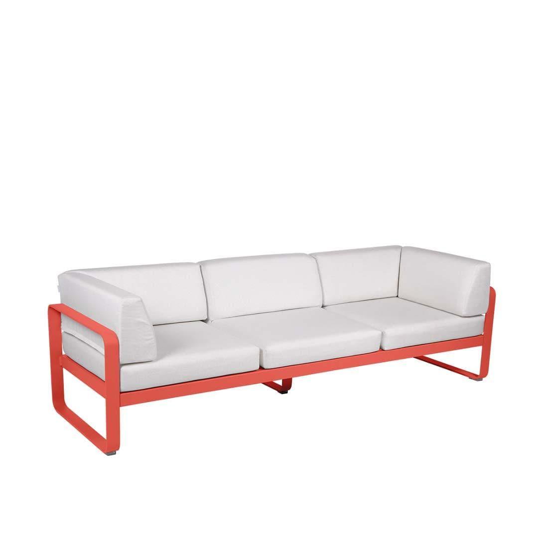 Gartensofa BELLEVIE - 3-Sitzer mit Seitenkissen - Original Homestories