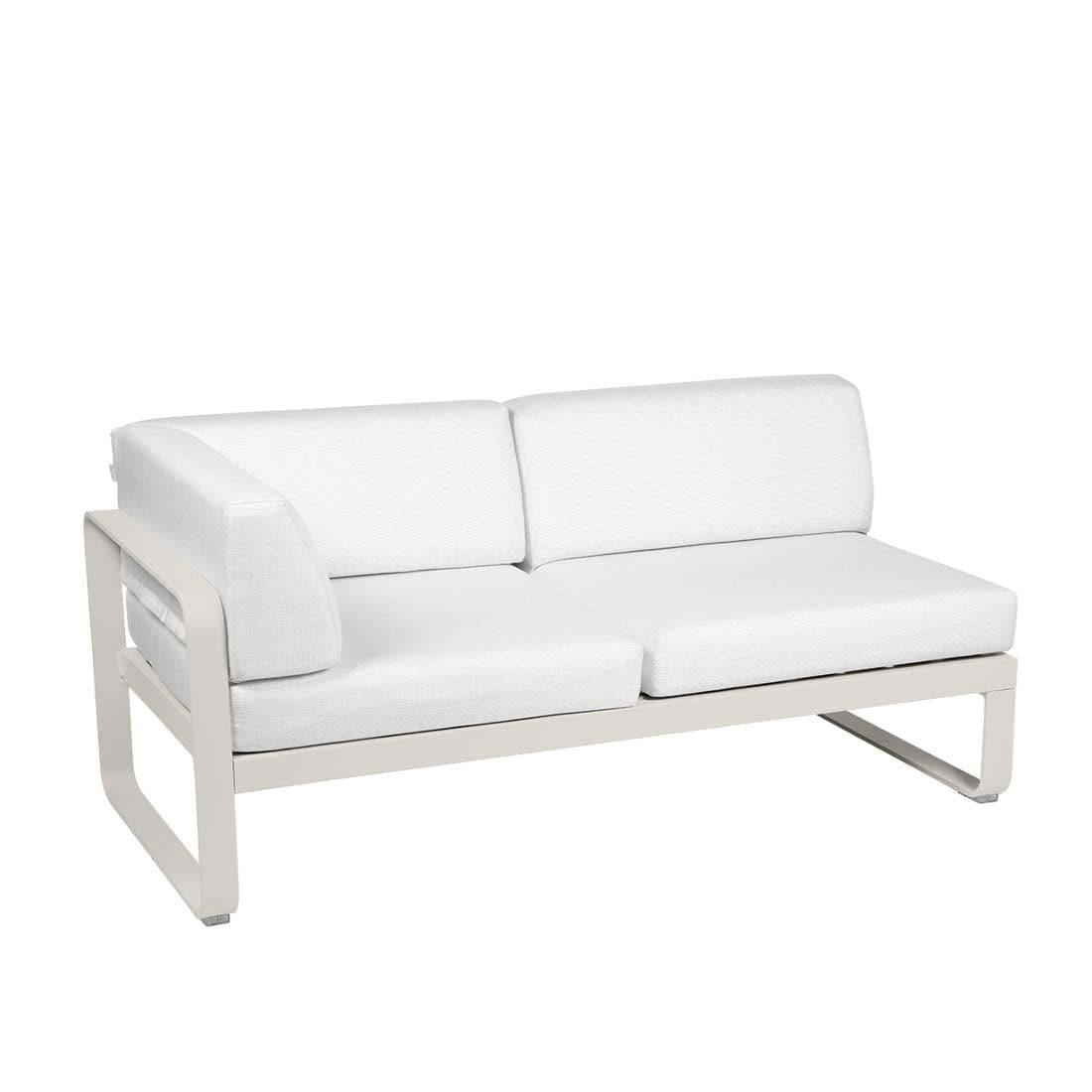2-Sitzer Eckelement BELLEVIE mit Seitenkissen - Links - Original Homestories
