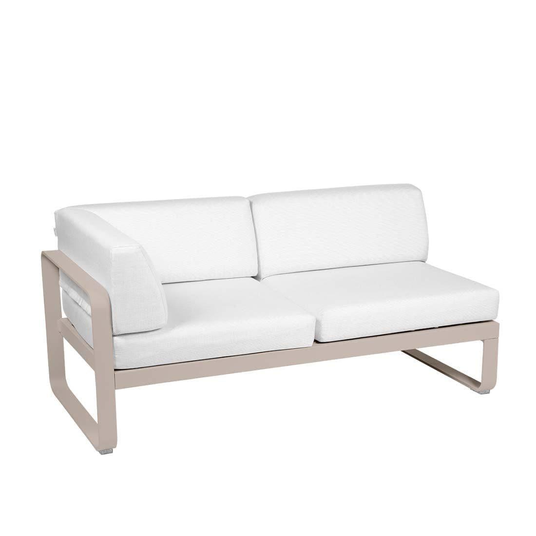 2-Sitzer Eckelement BELLEVIE mit Seitenkissen - Links - Original Homestories