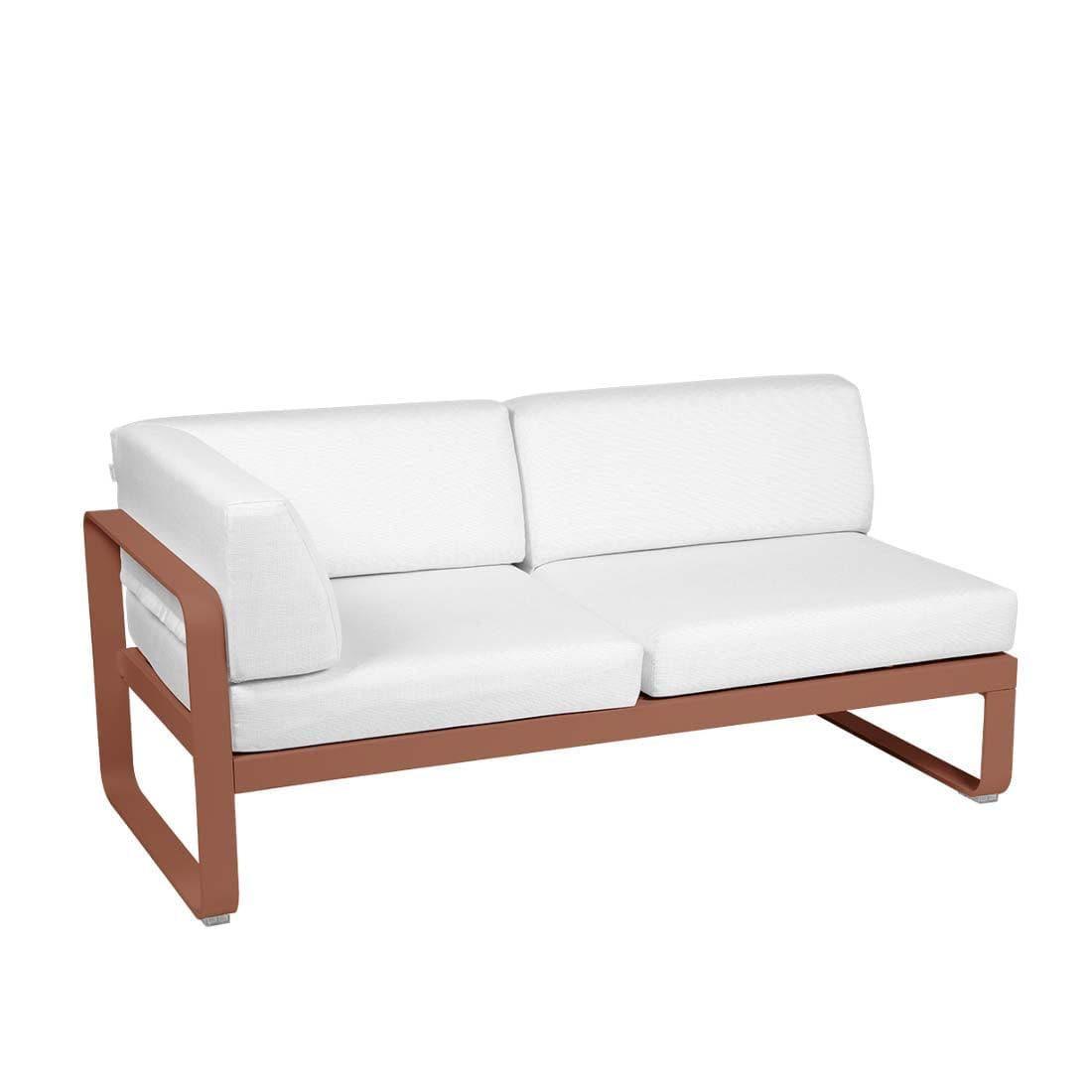 2-Sitzer Eckelement BELLEVIE mit Seitenkissen - Links - Original Homestories