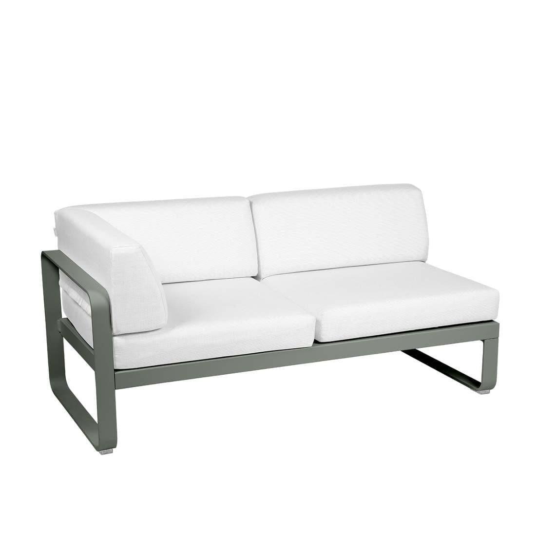 2-Sitzer Eckelement BELLEVIE mit Seitenkissen - Links - Original Homestories