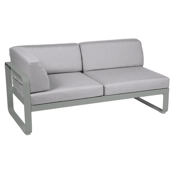 2-Sitzer Eckelement BELLEVIE mit Seitenkissen - Links - Original Homestories