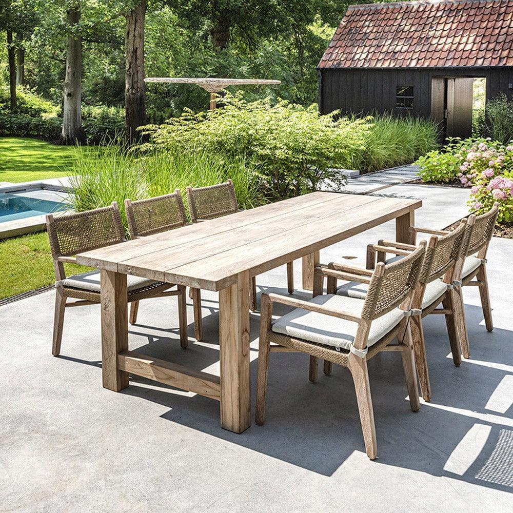 Gartentisch JACOB _ Gommaire _SKU G050S-NAT