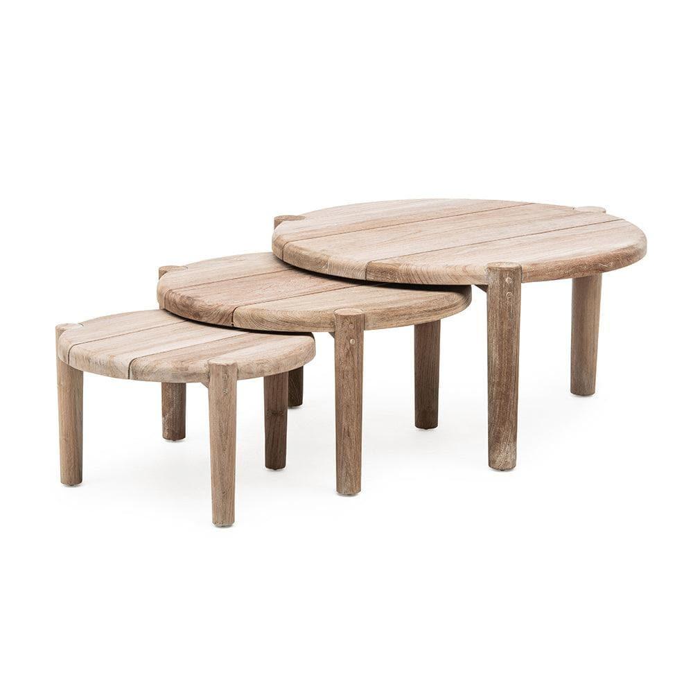 Couchtisch FLOOR - 3 Set _ Gommaire _SKU G503-SET-NAT