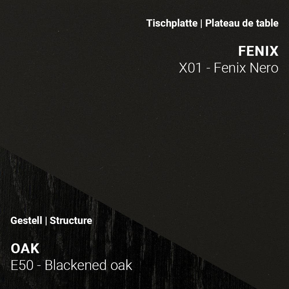 Esstisch TRAVA T2200 - Fenix & Eiche _ Mobitec _SKU T2200-E50-X01-160/160