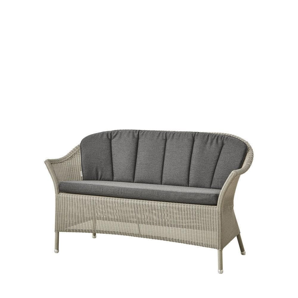 Gartensofa LANSING Taupe - 2-Sitzer - Original Homestories