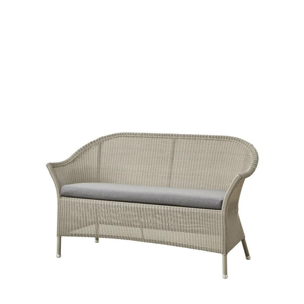 Gartensofa LANSING Taupe - 2-Sitzer - Original Homestories