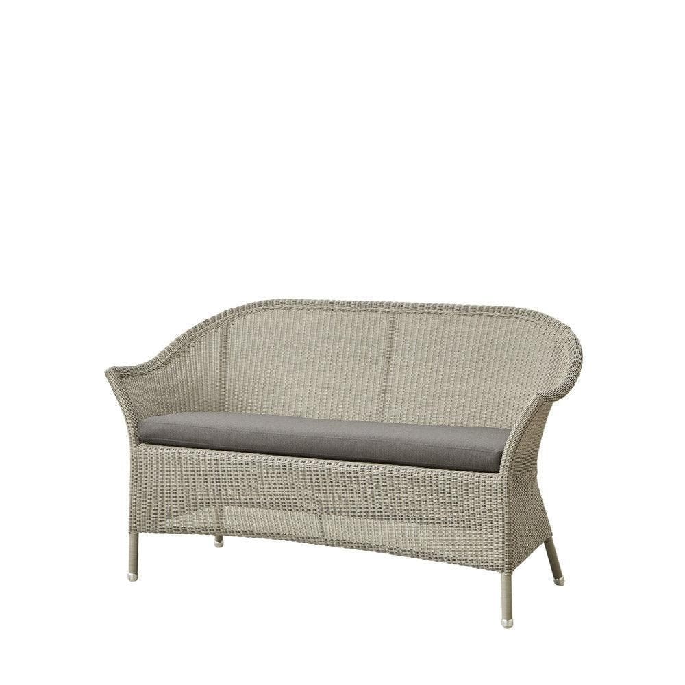 Gartensofa LANSING Taupe - 2-Sitzer - Original Homestories