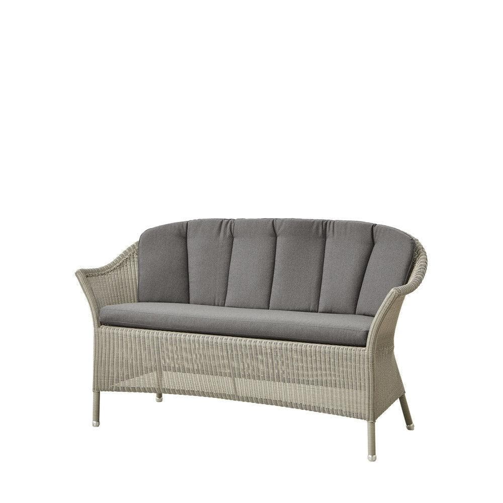 Gartensofa LANSING Taupe - 2-Sitzer - Original Homestories