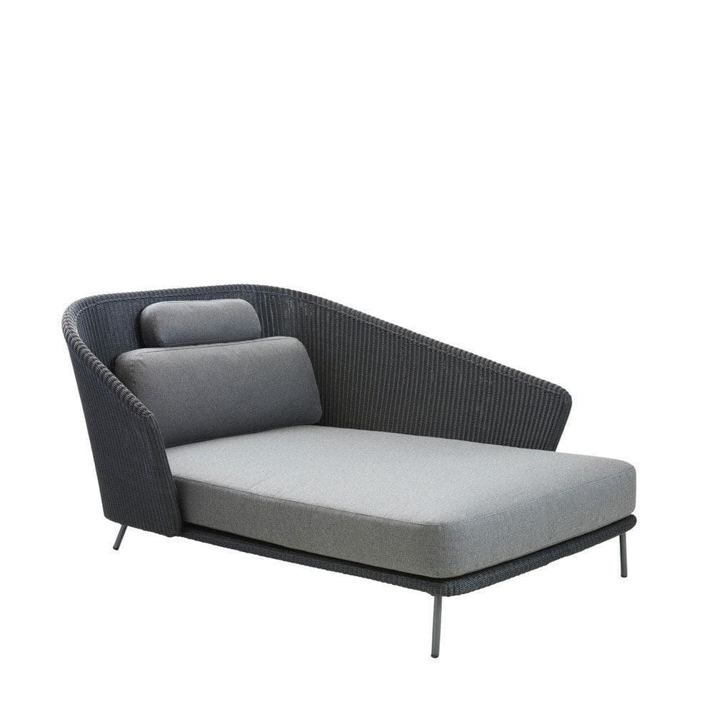 Cane-line MEGA Tagesbett links mit Kissen-Set - Original Homestories