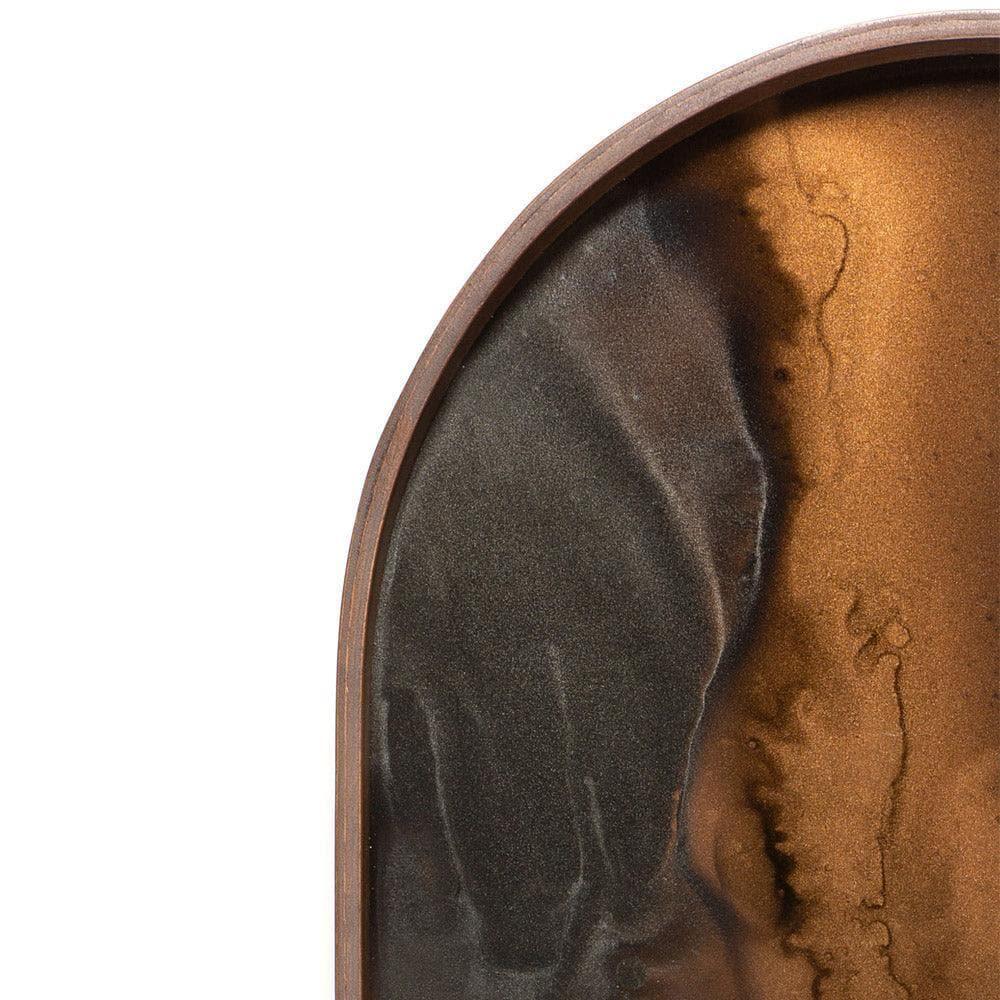 Glasstablett BRONZE ORGANIC Oblong - 71x36 | Ethnicraft | Homestorys