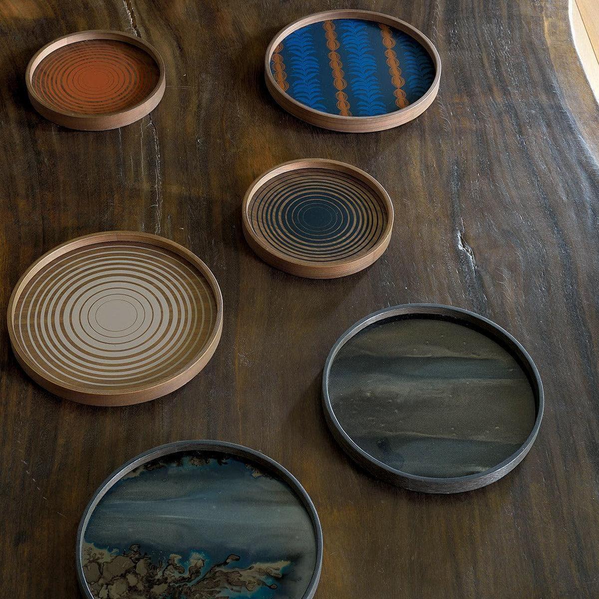 Glasstablett Graphic ORGANIC - Ø30 | Ethnicraft | Homestorys