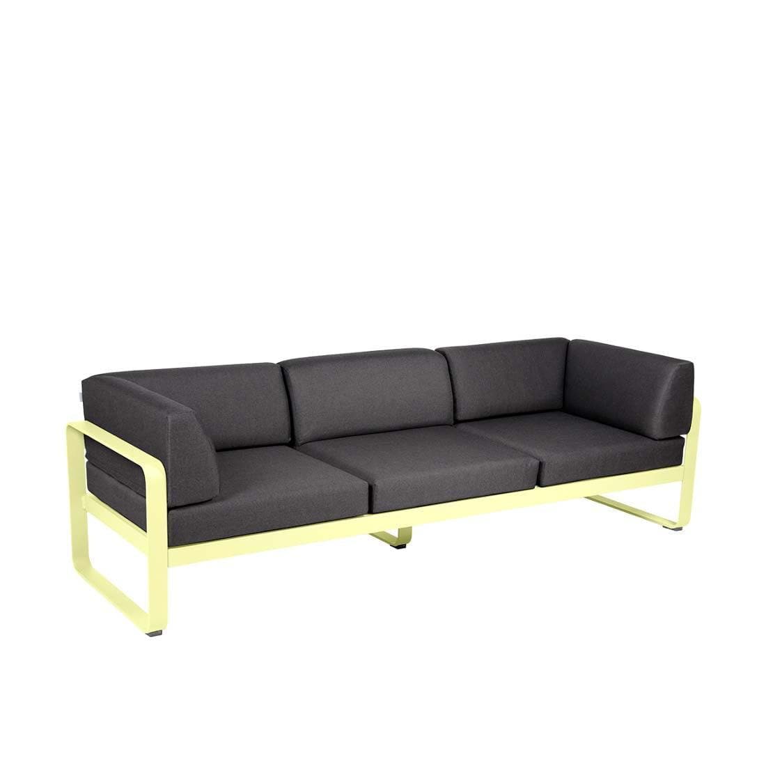 Gartensofa BELLEVIE - 3-Sitzer mit Seitenkissen - Original Homestories