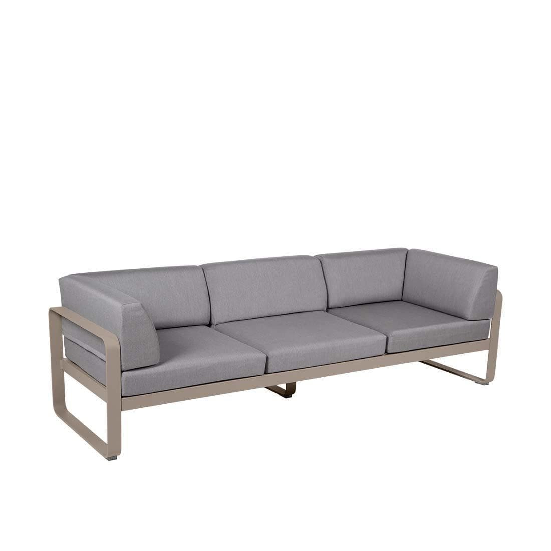 Gartensofa BELLEVIE - 3-Sitzer mit Seitenkissen - Original Homestories