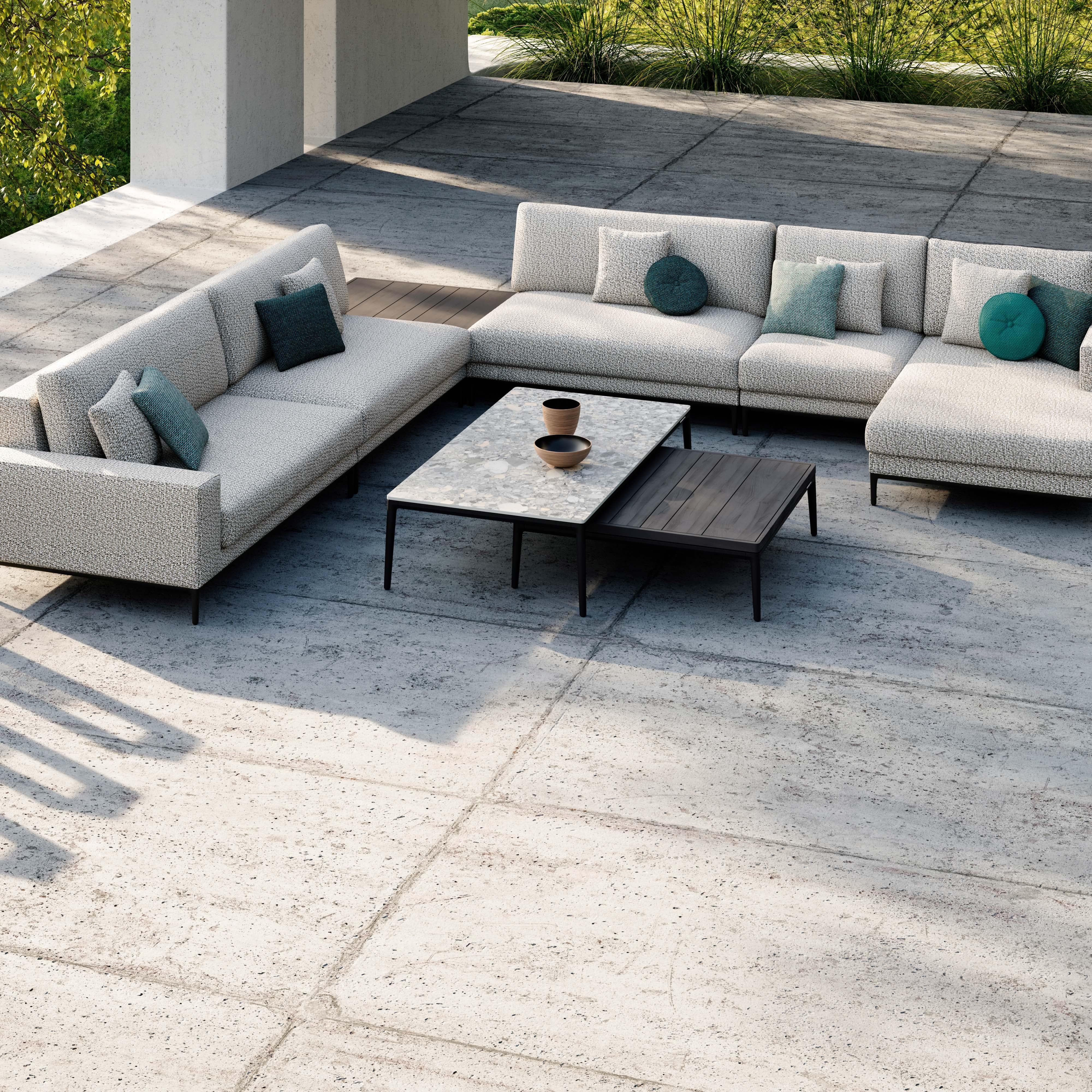 Couchtisch Zendo Sense 150x80x35cm - Flint | Manutti | Homestorys