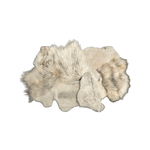 Teppich PATCHWORK Schafsfell _ Spotted _SKU SPOTTED-PATCHWORK-W