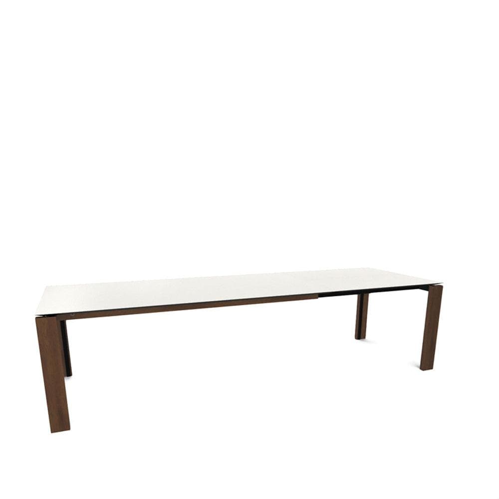 Ausziehtisch TERRA T0601 - Keramik & Nussbaum _ Mobitec _SKU T0500-K203/N01_90x160/260