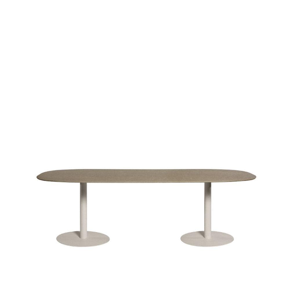 Tribù T-TABLE Niedriger ovaler Esstisch - Linen - Original Homestories