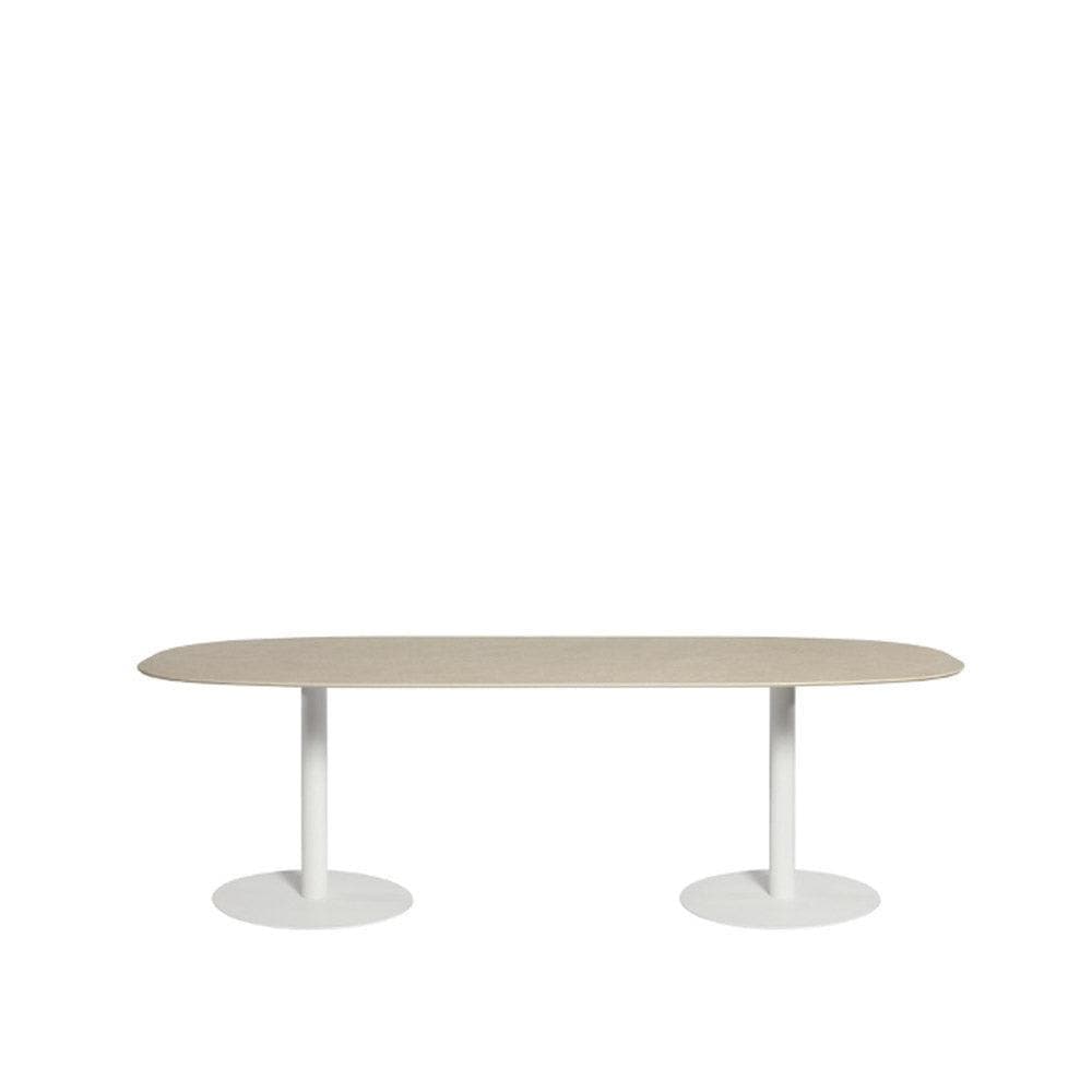 Tribù T-TABLE Ovaler Esstisch - Weiß - Original Homestories