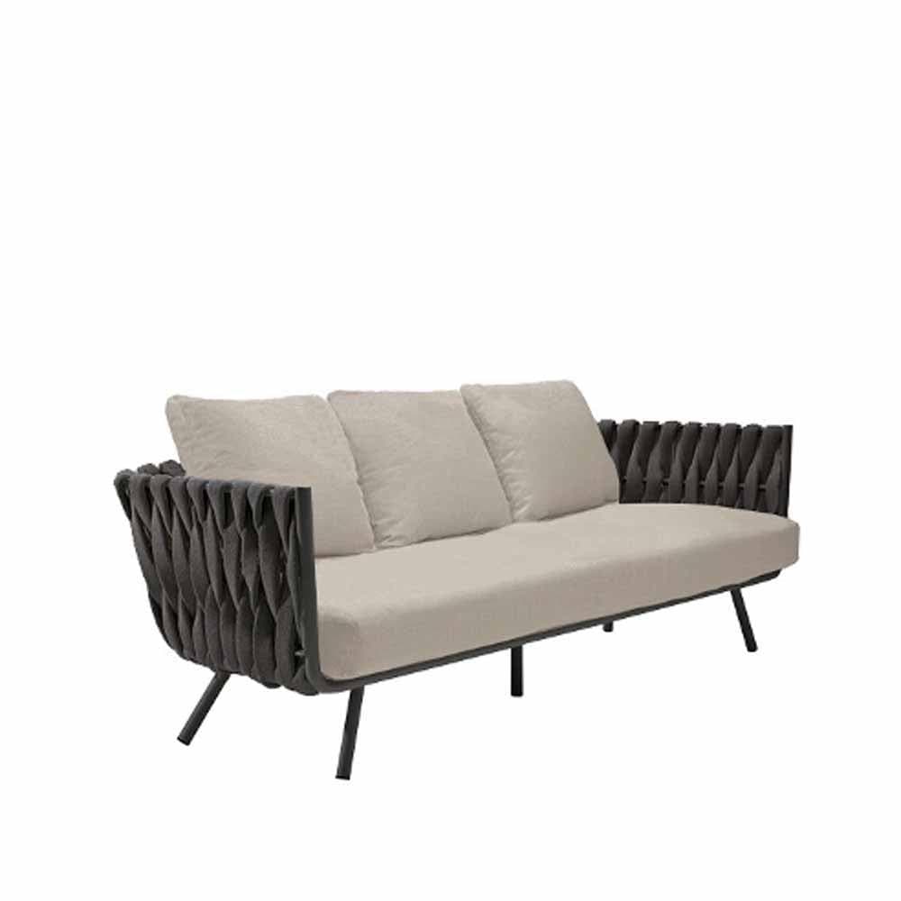 Tribù TOSCA 3-Sitzer Sofa - Wengé - Original Homestories