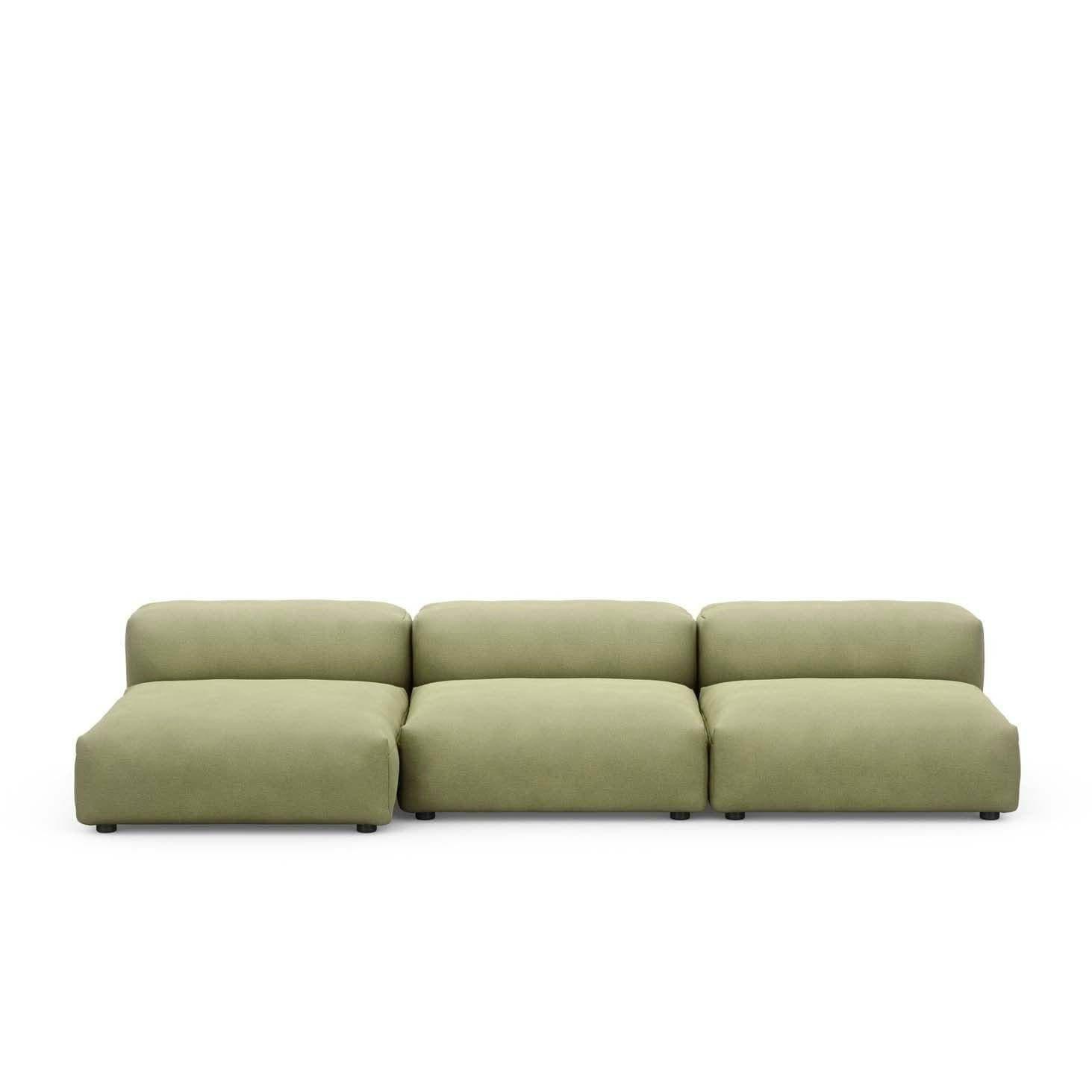 Modulare Lounge L Outdoor Leinen - 3-Sitzer - Original Homestories