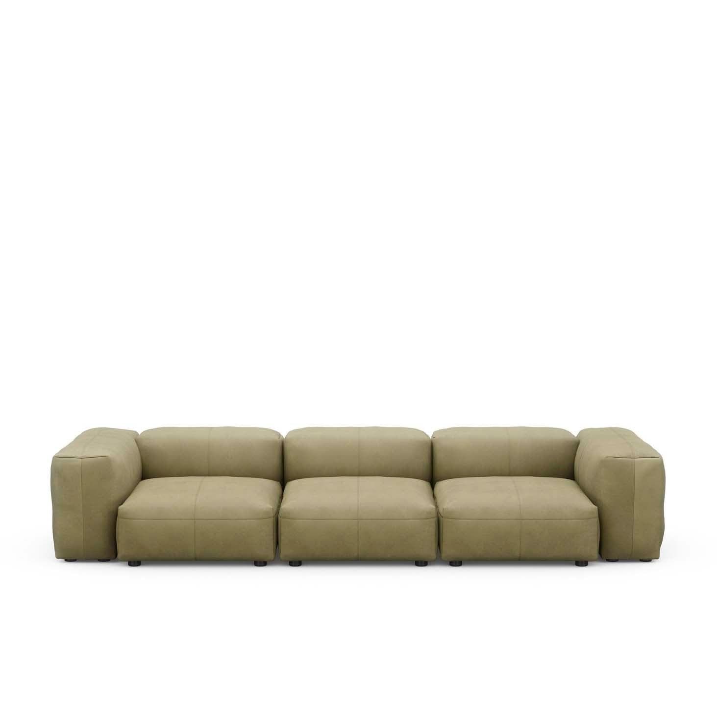 Modulares Sofa S Leder - 3-Sitzer - Original Homestories