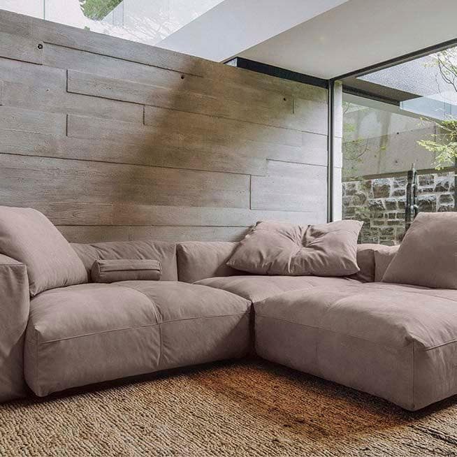 Modulares Sofa Element Leder - 84x84 | Vetsak | Homestorys