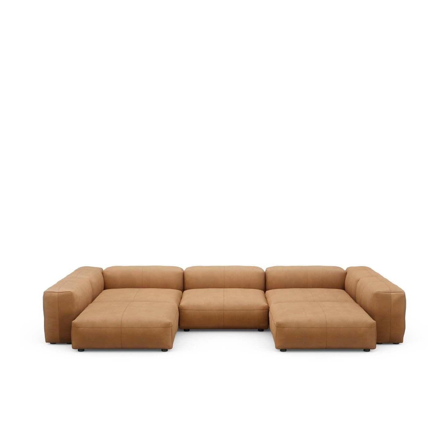 Modulares Sofa U-förmig Leder - L | Vetsak | Homestorys