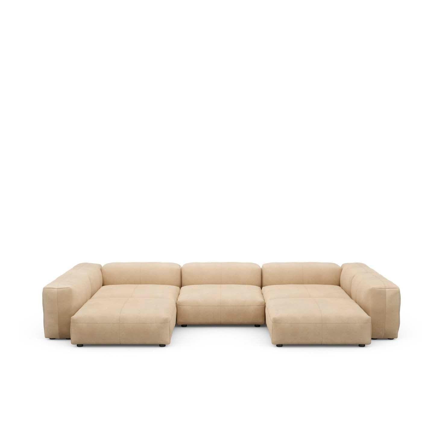 Modulares Sofa U-förmig Leder - L | Vetsak | Homestorys