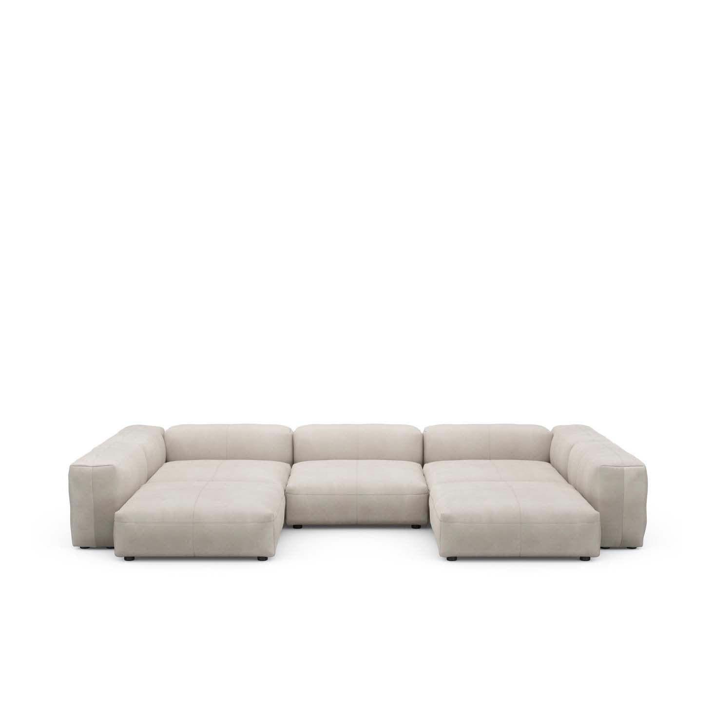 Modulares Sofa U-förmig Leder - L | Vetsak | Homestorys