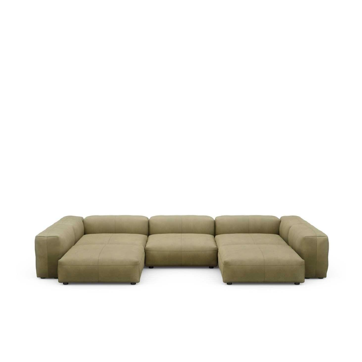 Modulares Sofa U-förmig Leder - L | Vetsak | Homestorys
