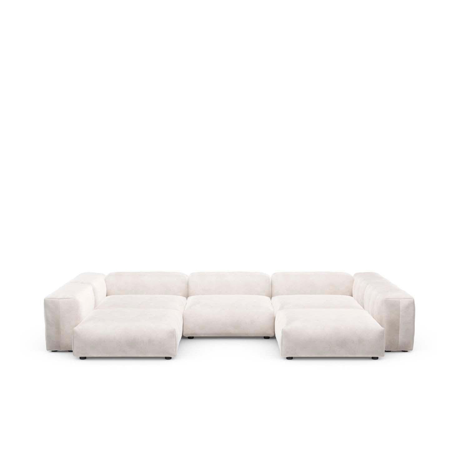 Modulares Sofa U-förmig Velvet - L - Original Homestories