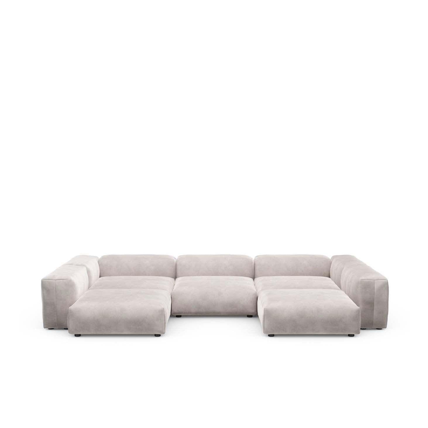 Modulares Sofa U-förmig Velvet - L - Original Homestories
