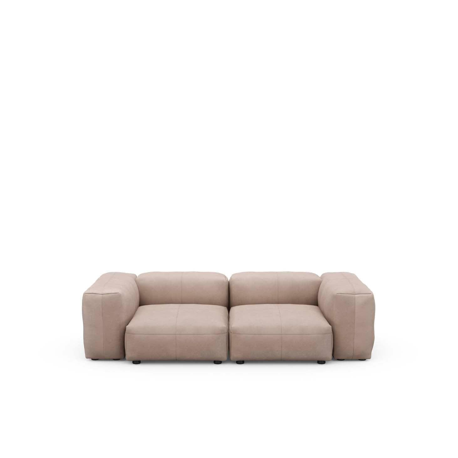 Modulares Sofa S Leder - 2-Sitzer | Vetsak | Homestorys