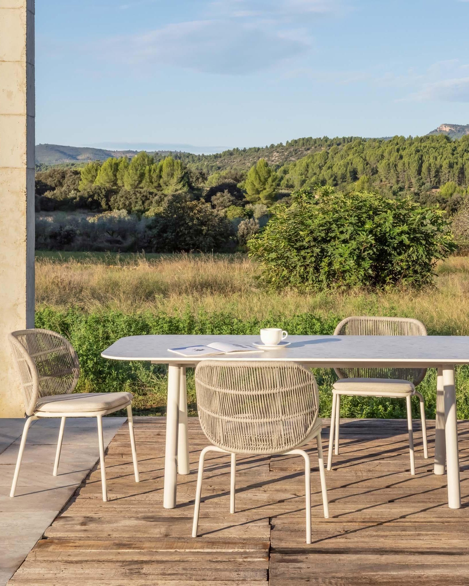 Gartenstuhl KODO Dune White | Vincent Sheppard | Homestorys